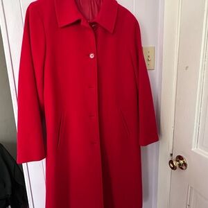 Chic Scarlet Women's Trench Coat
